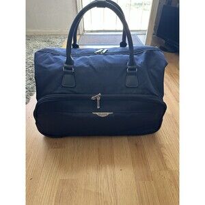 Vintage Ricardo Bever Hills Elite Nylon Rolling Carry-on Luggage, 20x13x11